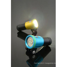 Hi-max 2700lm + Batterie Rechargeable Extra Wide Beam LED Diving Light